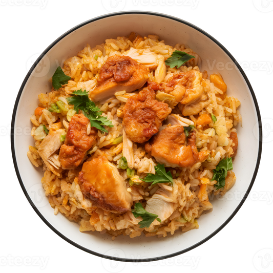 Chicken Schezwan rice
