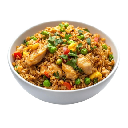 Chicken Schezwan rice